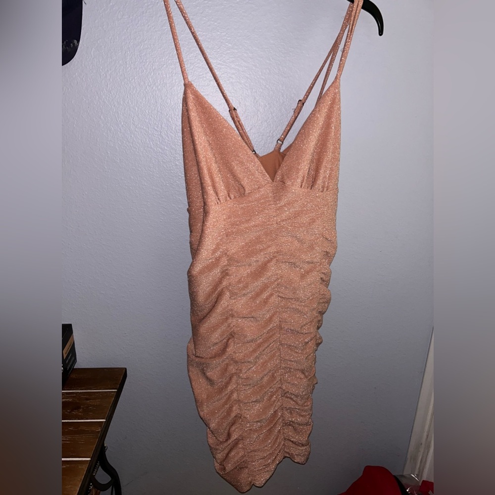 Wild Fable Blush Glittery Dress (NWT)